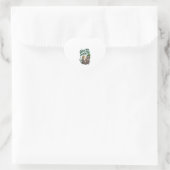 Sticker Cœur Sloth Irish Drinking St Patrick's Day (Sac)