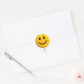 Sticker Cœur smiley face (Enveloppe)