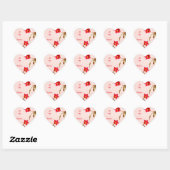Sticker Cœur Sois ma Saint Valentin (Feuille)
