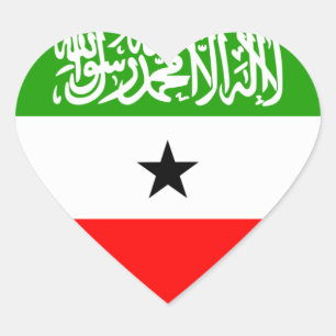 Sticker Cœur somaliland