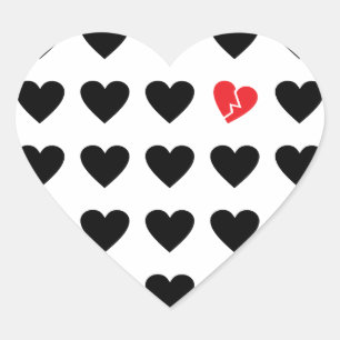 Sticker Cœur sorcellerie d'amour
