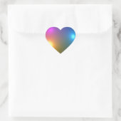 Sticker Cœur Sphères brillantes (Sac)
