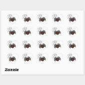 Sticker Cœur Spider Me Halloween (Feuille)