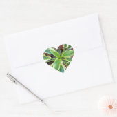 Sticker Cœur Sun Hosta (Enveloppe)