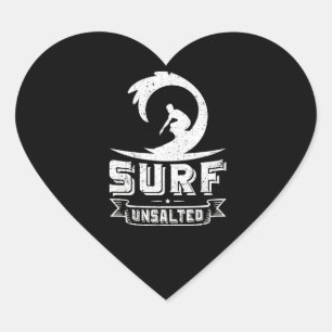 Sticker Cœur Surf Surf Surfing Venin