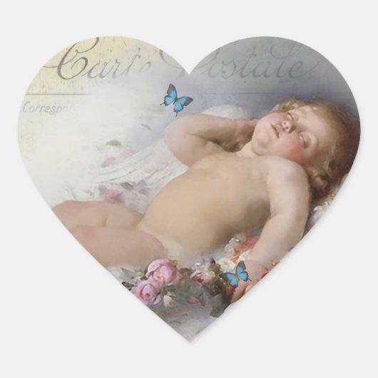 Sticker Cœur Sweet Dreams (Devant)