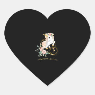 Sticker Cœur SYMBOLE UNIQUE CHEF CApricORN Zodiac CHEF