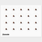 Sticker Cœur T-shirt classique Sloth Vampire (Feuille)
