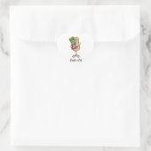 Sticker Cœur T-shirts et cadeaux Book Nut (Sac)