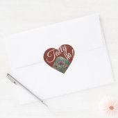 Sticker Cœur tallon ho (Enveloppe)