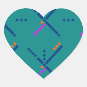 Sticker Cœur Tapis de l'aéroport Portland Oregon PDX