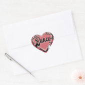 Sticker Cœur tatouage du coeur du bunco (Enveloppe)