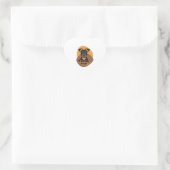 Sticker Cœur Terrier Patterdale (Sac)