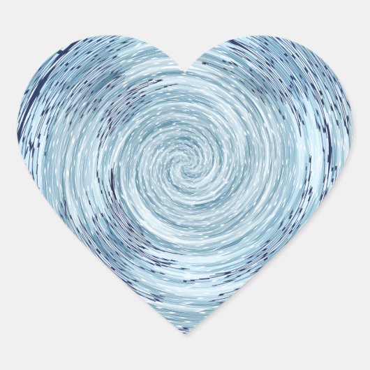 Sticker Cœur Tordu et crié (Devant)