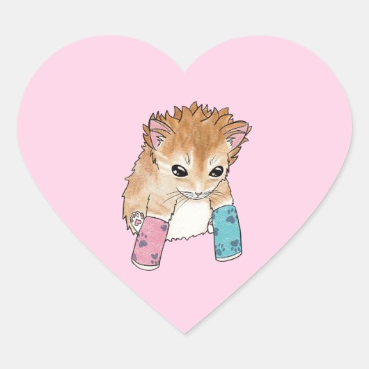 Sticker Cœur Tot (Devant)