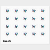 Sticker Cœur Transformé par 12 étapes simples (Feuille)
