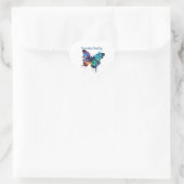 Sticker Cœur Transformé par 12 étapes simples (Sac)