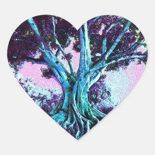 Sticker Cœur Tree of Life