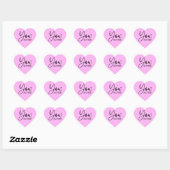 Sticker Cœur Tu comptes (Feuille)