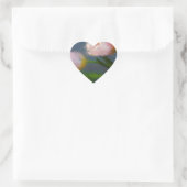Sticker Cœur Tulipes 3 (Sac)