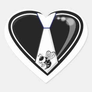 STICKER CŒUR TYBEE LOVE