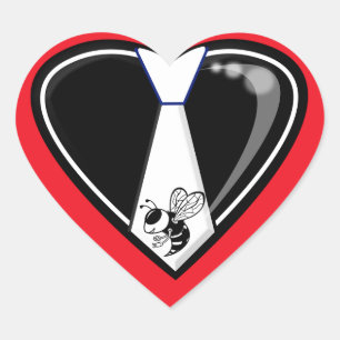 STICKER CŒUR TYBEE LOVE