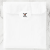 STICKER CŒUR UNE ÉQUIPE DE FOOTBALL UN RÊVE (Sac)