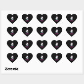 STICKER CŒUR UNICORN MAGIC (Feuille)