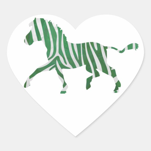 Sticker Cœur Vache Brown et blanche Silhouette (Devant)