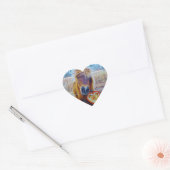 Sticker Cœur Valentine Heart Horse (Enveloppe)