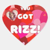 Sticker Cœur Valentine Heart Pop (Devant)