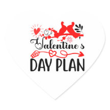 Valentine’s Day Plan – Romantic Love Birds & Heart