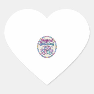 Sticker Cœur Vêtements Magiques Licorne Petite Équipe POD Prêt