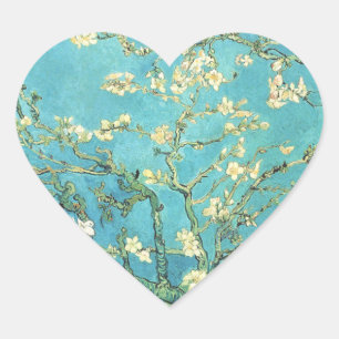 Sticker Cœur Vincent van Gogh Blossomong Aramande