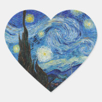 Vincent Van Gogh Starry Nuit Vintage Art