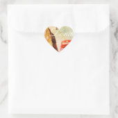 Sticker Cœur Vintage (Sac)
