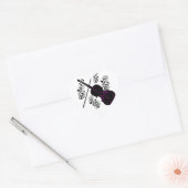 Sticker Cœur Violon, amour cinglé_ (Enveloppe)