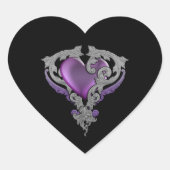 Sticker Cœur Vous avez mon cœur (Devant)