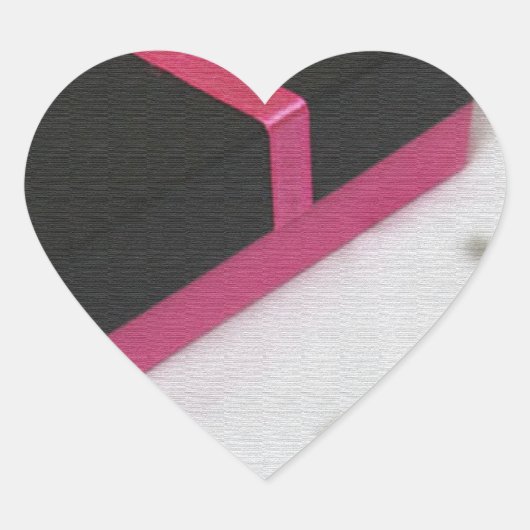 Sticker Cœur Vous êtes invité (Devant)