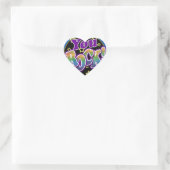 Sticker Cœur Vous, Rock ! (Sac)