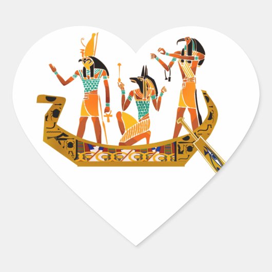 Sticker Cœur Voyage vers inconnu (Devant)