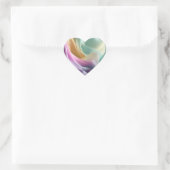 Sticker Cœur Whispers in Pastel Motion (Sac)