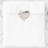 Sticker Cœur White Birch (Sac)