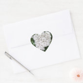 Sticker Cœur White Mountain Laurel Star Fleurs en forme (Enveloppe)
