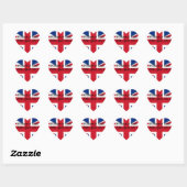 Sticker Cœur William & Kate - 29 avril 2011 (Feuille)
