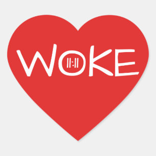 Sticker Cœur Woke 11:11