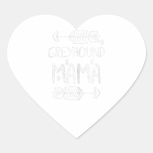 Sticker Cœur Womens Greyhound Mama Shirt Italian Greyhound
