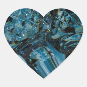 Sticker Cœur Yonder to the Crystal Blue Skies