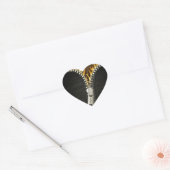 Sticker Cœur Zipper (Enveloppe)