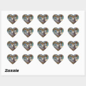 Sticker Cœur Zodiaque - Bélier le Bélier (Feuille)